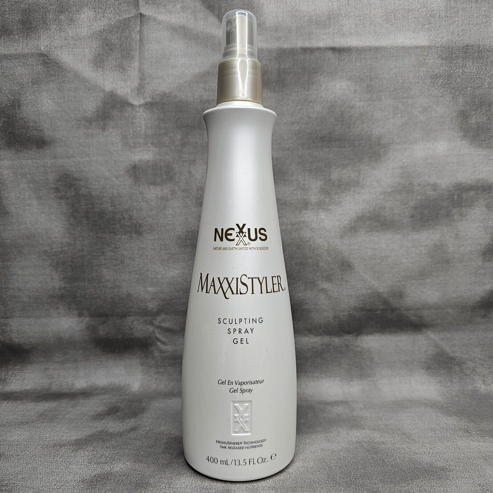 NEXXUS MaxxiStyler Sculpting Spray Gel for Fullness & Extra Body 13.5oz NEW